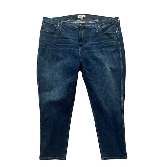 Madewell Blue Jeans Slim Straight Size 37 - Picture 1 of 14